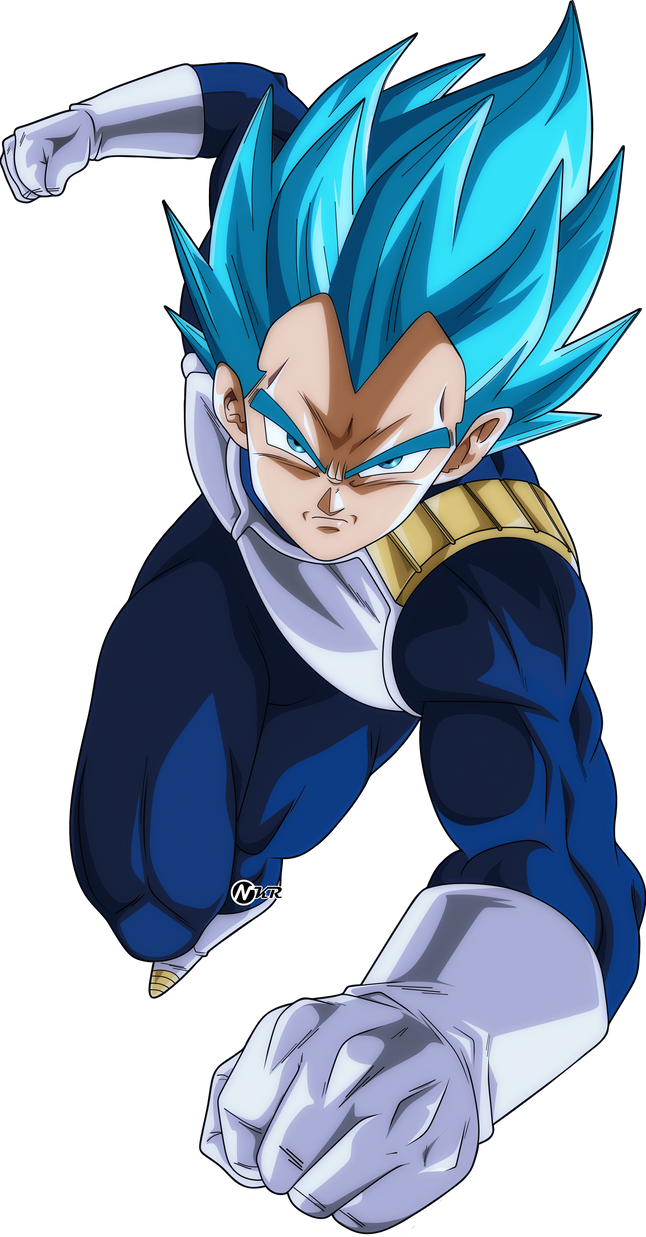vegeta ssj blue full power by naironkr on DeviantArt