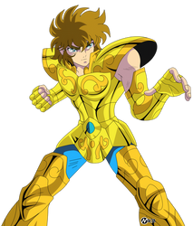 Aioria de Leo / comission by naironkr