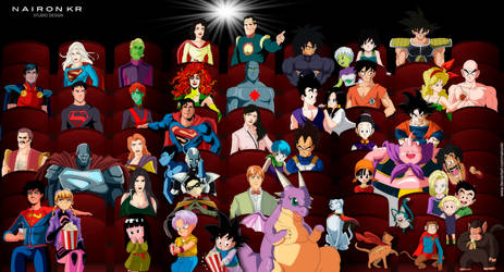 comission / dragonball - DC COMICS MOVIE THEATER