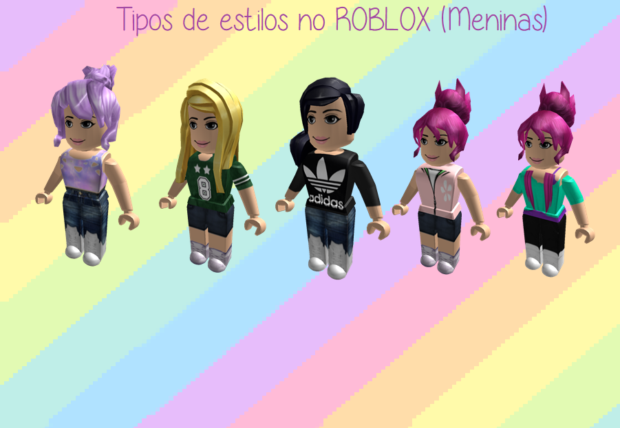 Menina roblox png