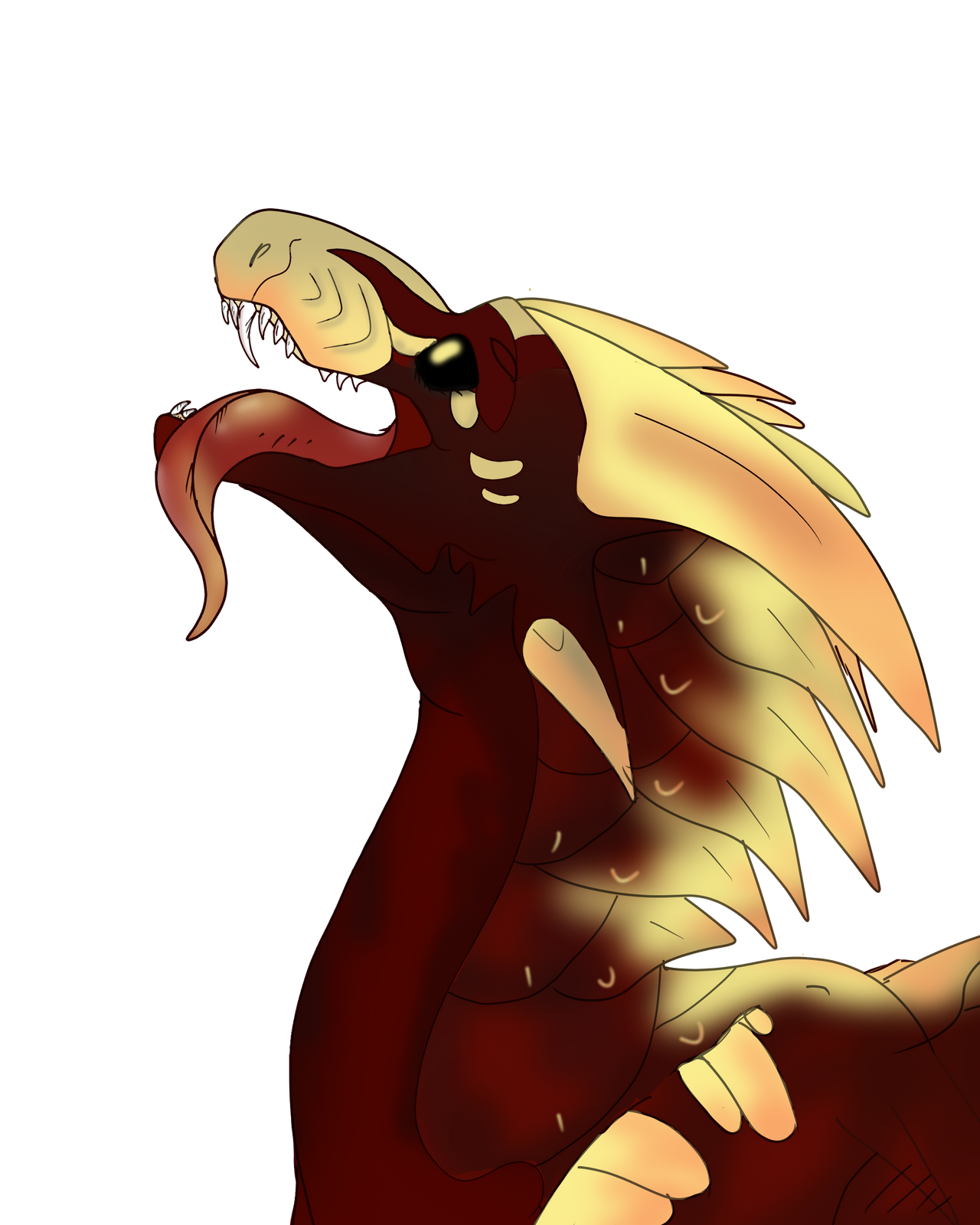 Vulpkanin Ref Vulkin Transparent by Purple-boio on DeviantArt