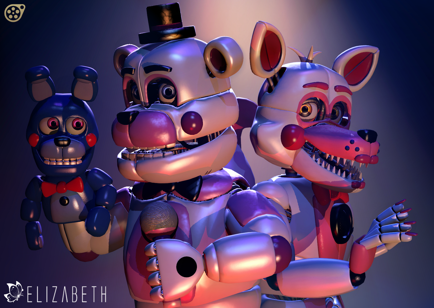 (FNAF/SL SFM) F.Freddy and F.Foxy.