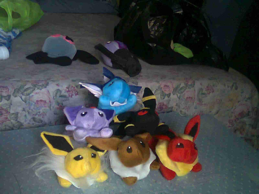 all eevee evolution by xmorris33 on DeviantArt