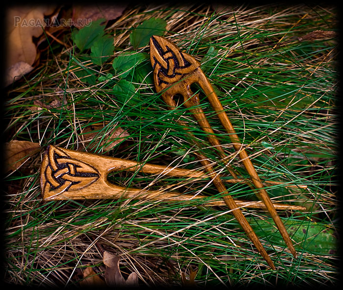 Celtic hairpins