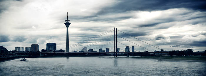 Cloudy Duesseldorf