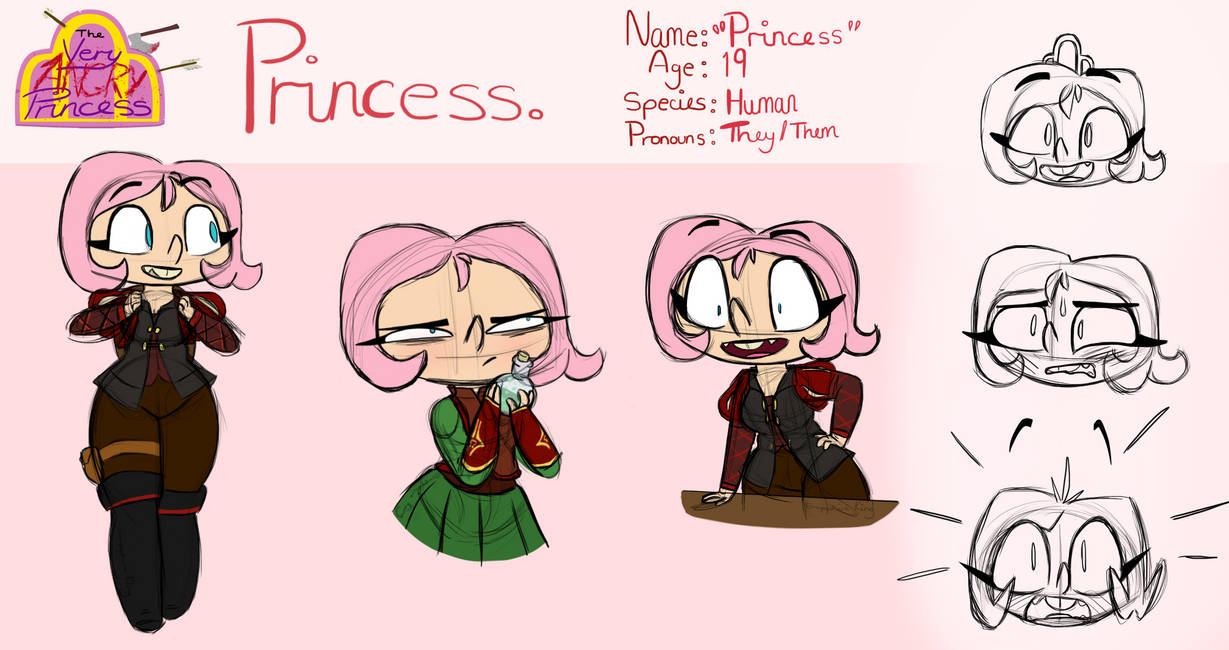 Determinator Princess Princess sheet by MrCreator3000 on DeviantArt