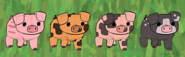 [Minecraft] Pigs variety pack