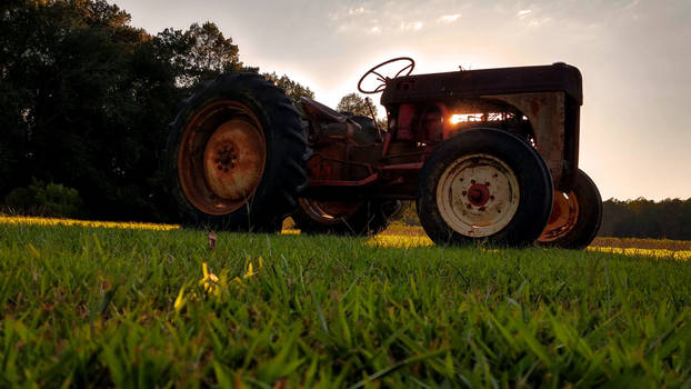 Sunset Tractor