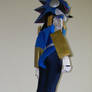 Mecha Sonic Cosplay side