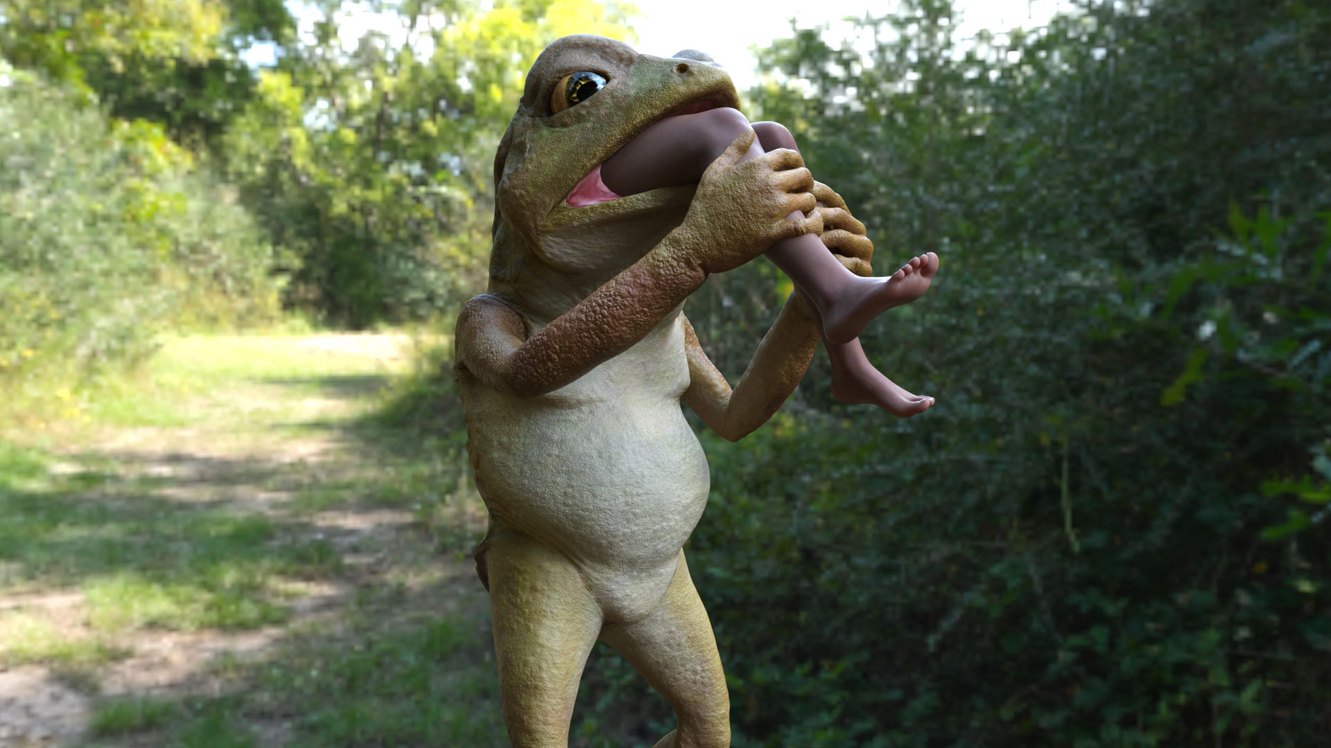 Test 2frog Frog Test 1 by DragonSlave90 on DeviantArt