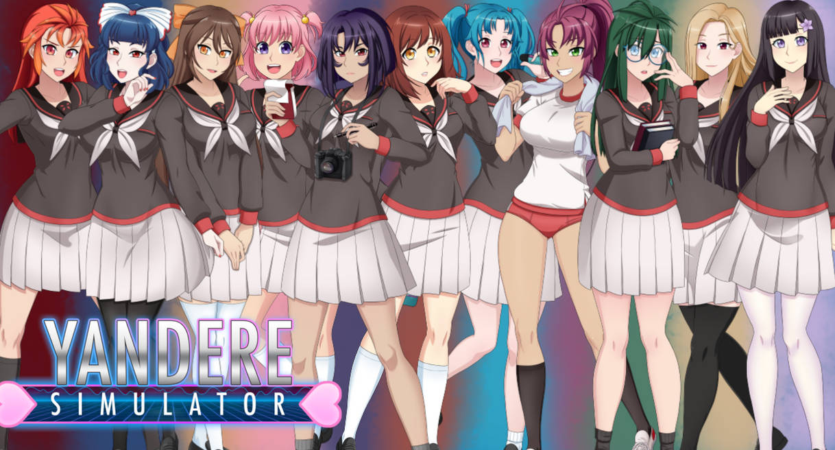 Yandere Simulator Rivals 80s by elbonniecocoa on DeviantArt