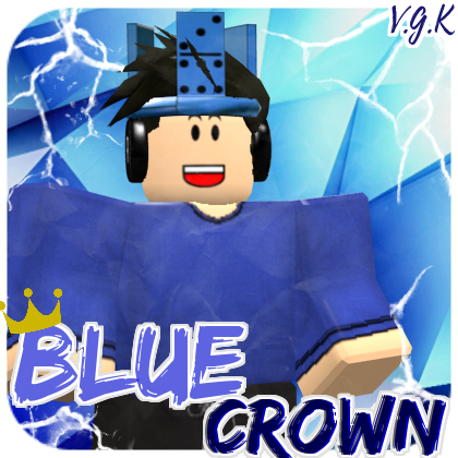 Blue Crown ROBLOX logo by videogamekeeper on DeviantArt