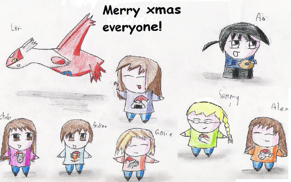 Merry Christmas by Flame-Art on DeviantArt