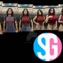 Guy to Busty Goddess: Elevator TG by SapphieTG.com