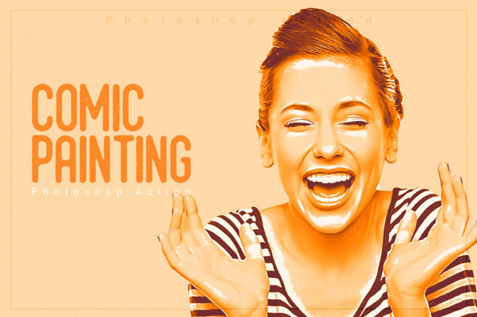 Comic Painting Photoshop Action by littmikal on DeviantArt