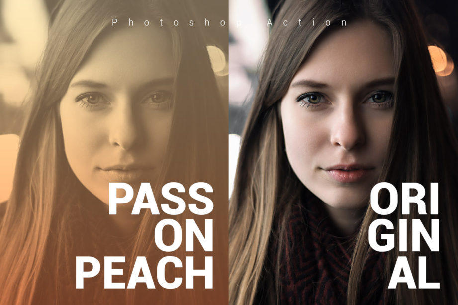 Pass On Peach Photoshop Action by littmikal on DeviantArt