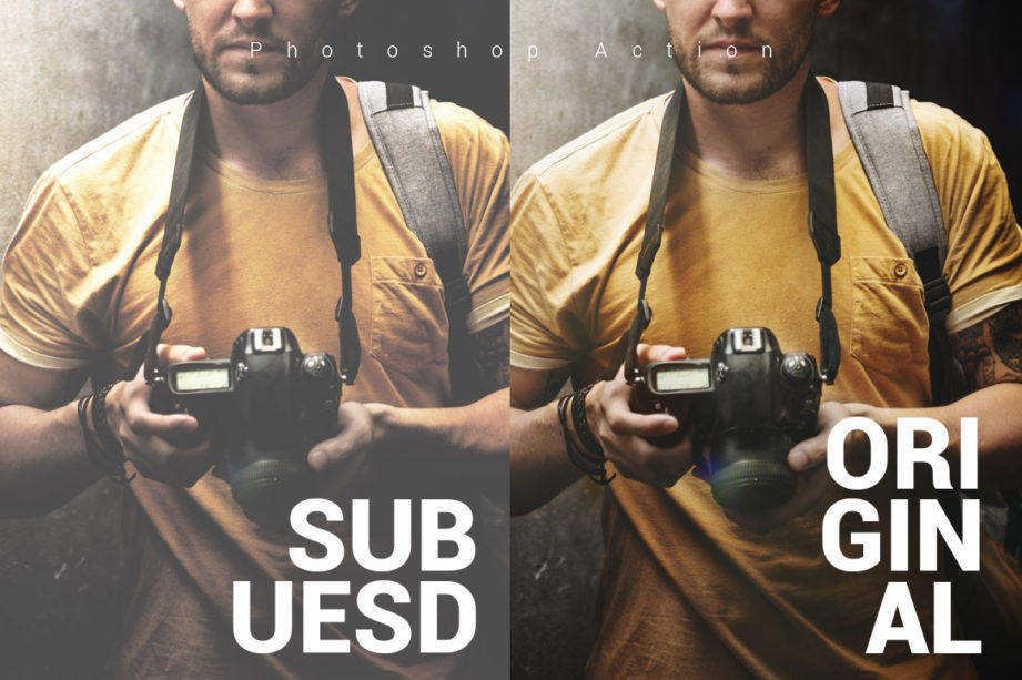 Sub Used Photoshop Action by littmikal on DeviantArt