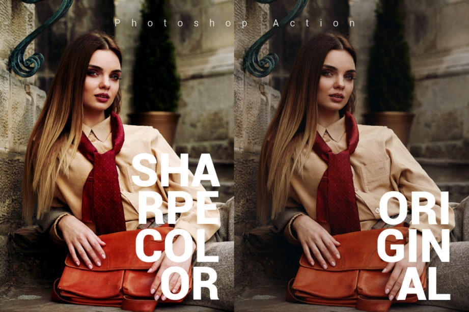 Sharpe Color Photoshop Action by littmikal on DeviantArt