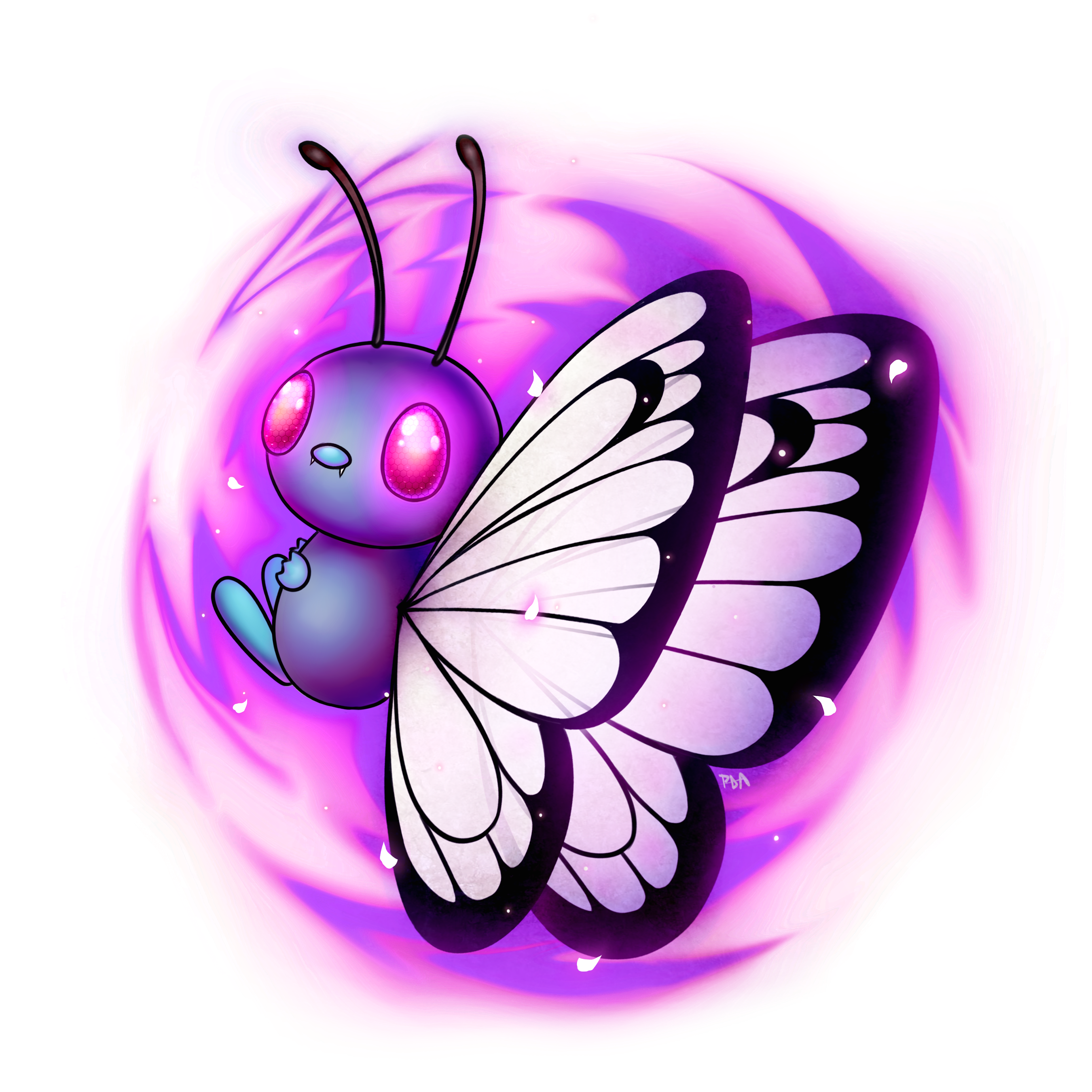Butterfree (+SPEEDPAINT) by 3Paula3