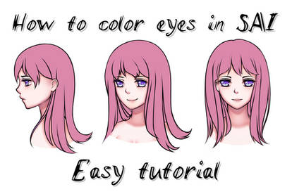 How to color eyes