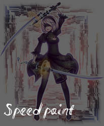 NieR: Automata - Speedpaint