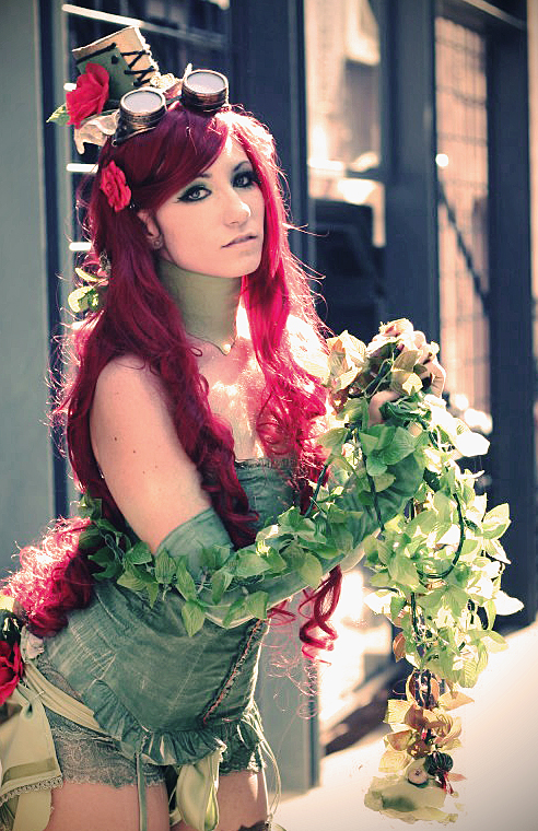 Poison Ivy steampunk version -