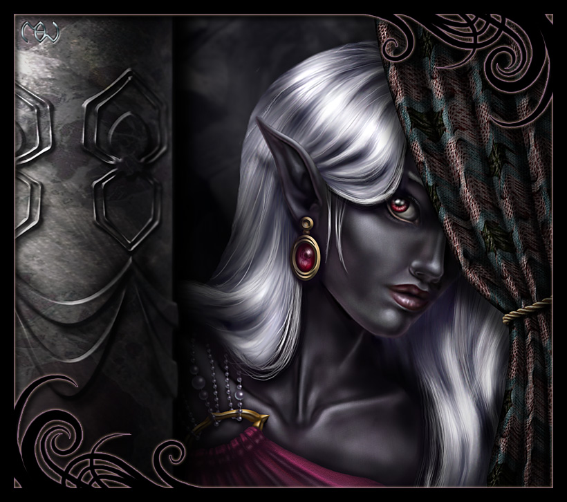 Drow Deviantart Drow Female by Pookinator on DeviantArt