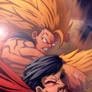 Superman VS SSJ3 Goku