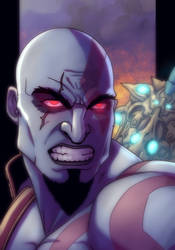 Kratos 'bout to Rage