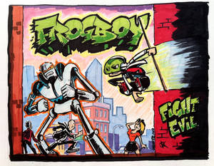 Frogboy fight evil