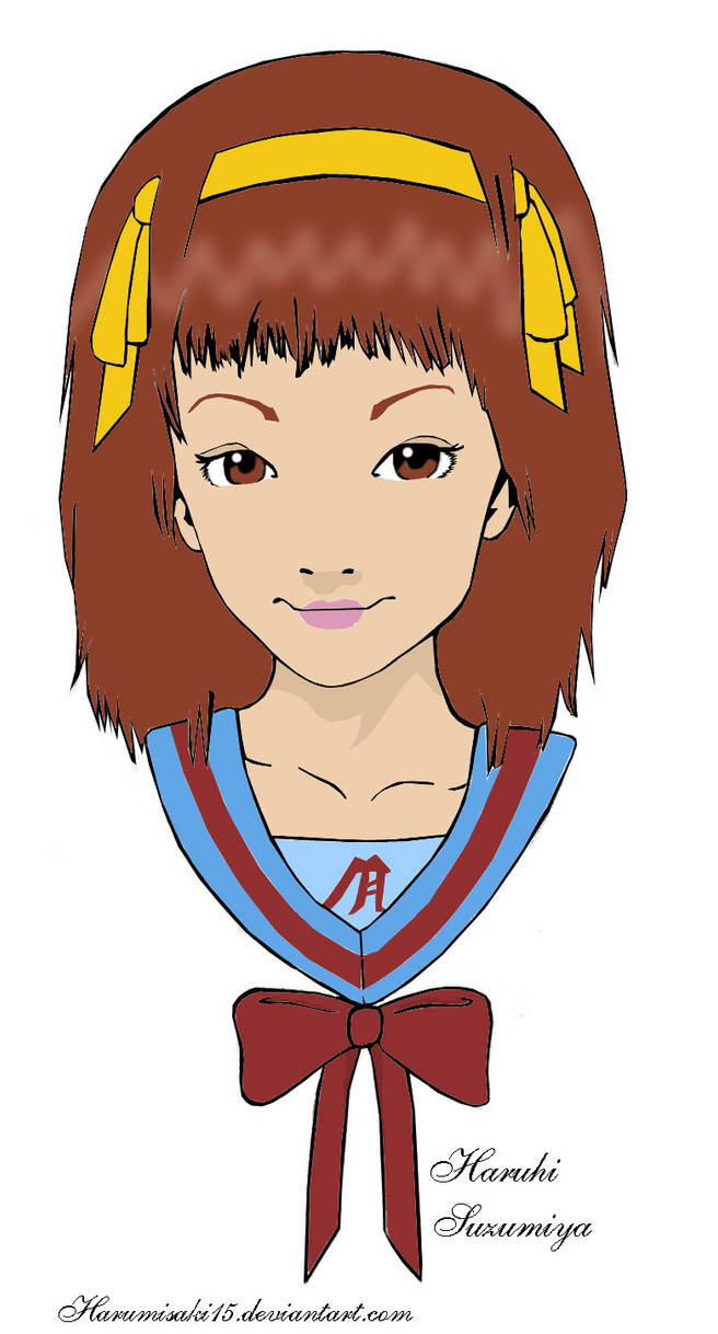 Haruhi Suzumiya by harumisaki15 on DeviantArt