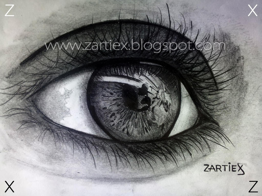 Dibujos a lapiz realistas de un ojo humano (1) by SeenartSeeds on DeviantArt