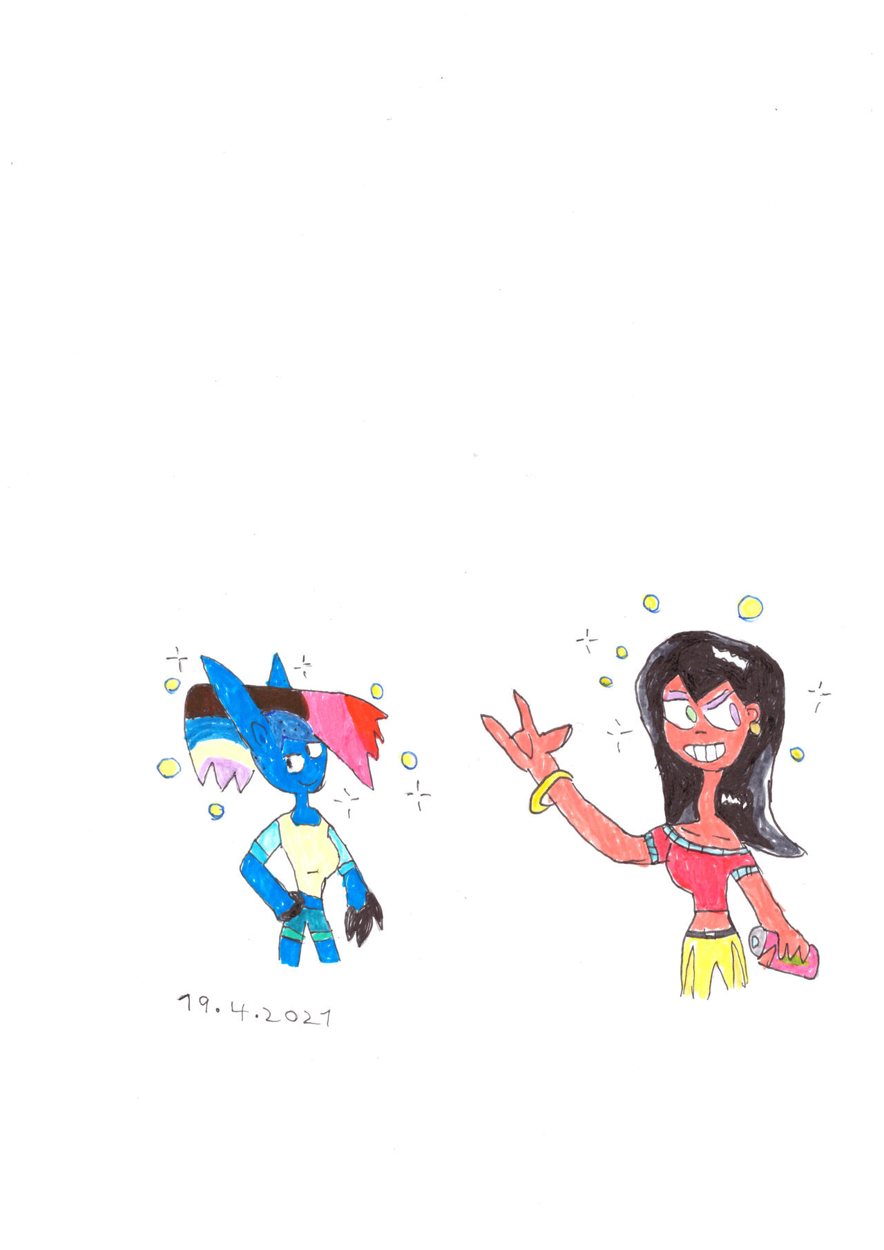 Ess Girl. Deviantart party with ess in colour by Sebbiecomics on DeviantArt