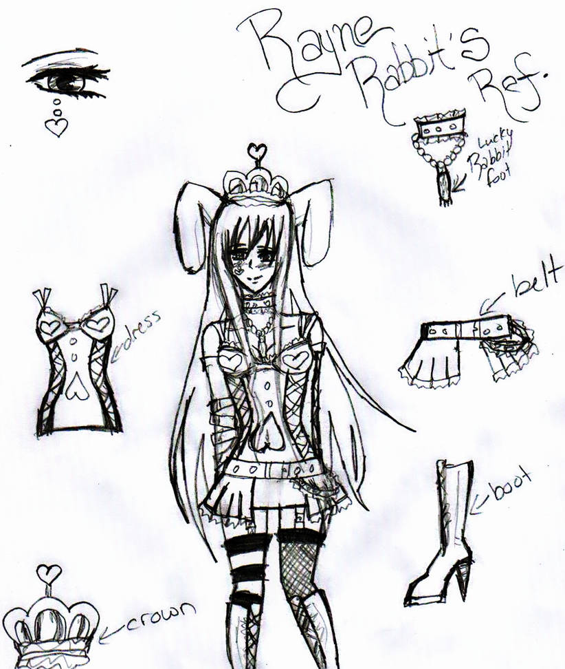 Rayne Rabbits Ref by KanameKuranlover3000 on DeviantArt