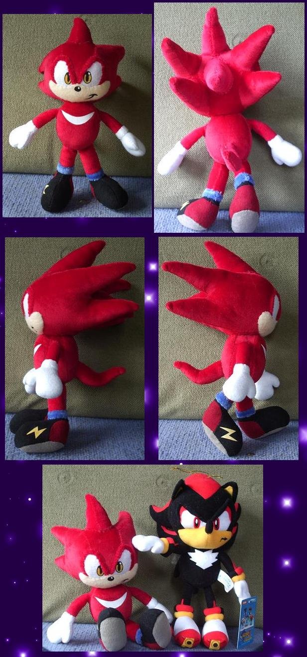 Knuckster The Echidna Plushie