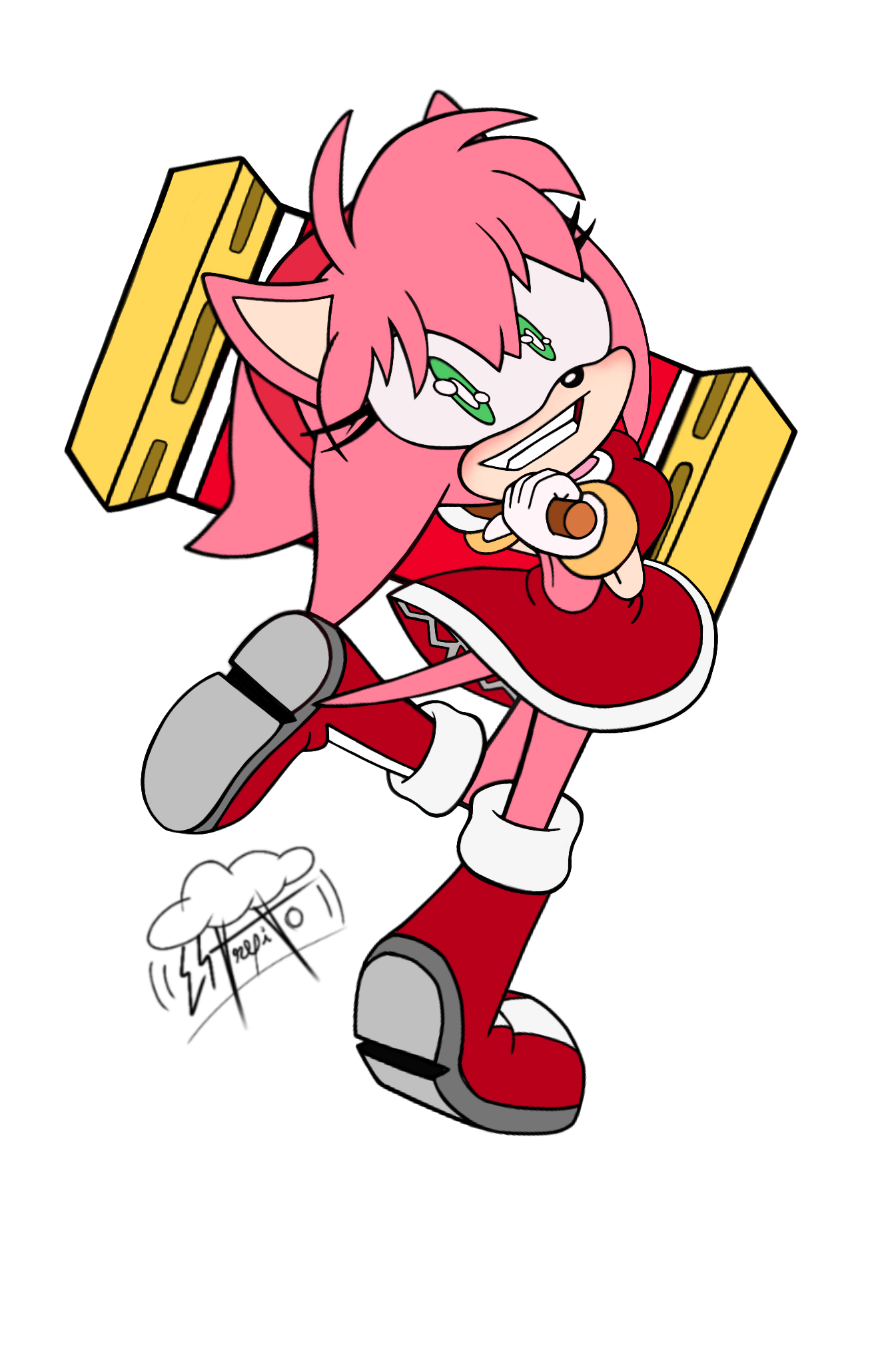 Amy Rose by Radblast by radblast on DeviantArt