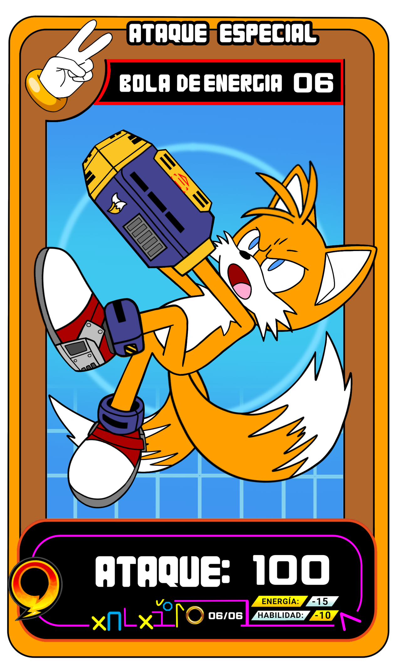 Energy Ball Tails Mov. Sonic Battle by radblast on DeviantArt