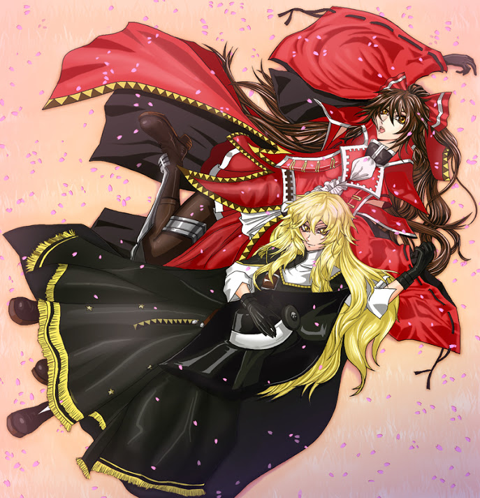 Marisa and Reimu