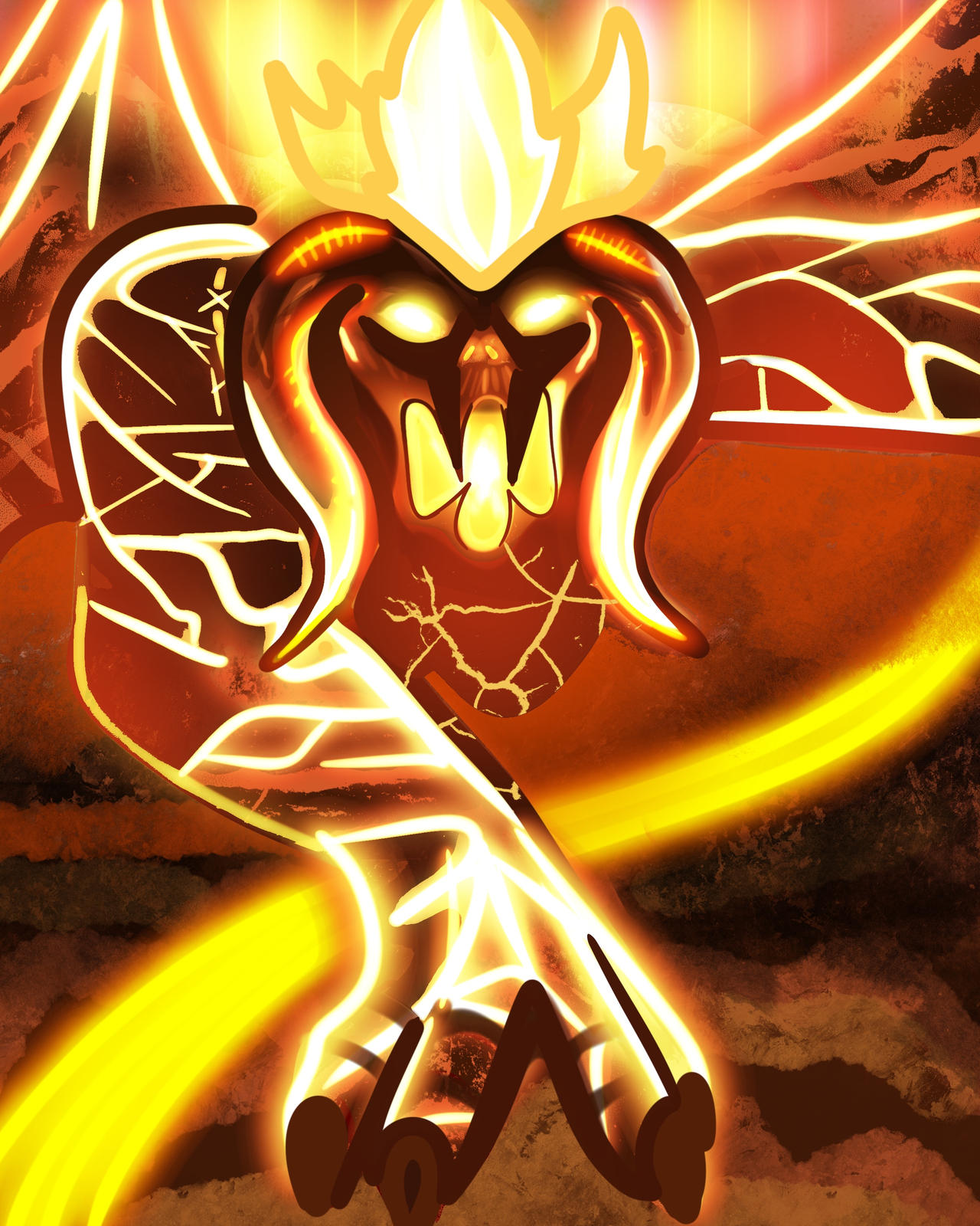 Terrifying Deviantart Big scary monster by Tiny-Terror94 on DeviantArt