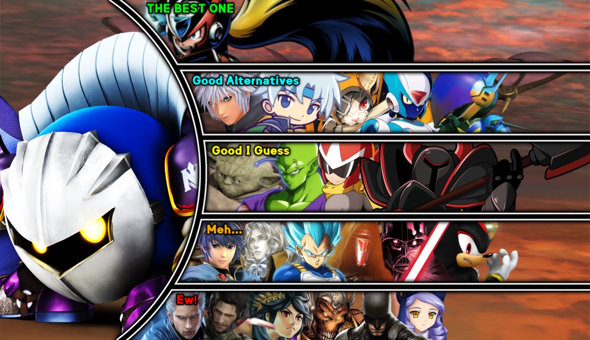Meta knight match up ranking by Grimreaperguy95 on DeviantArt