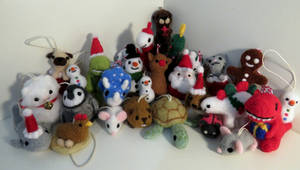 Needle felted Christmas Collection 2019