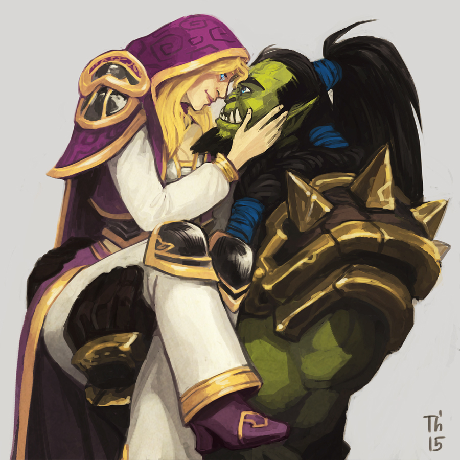 So umm...what is going on with Thrall and Jaina? 