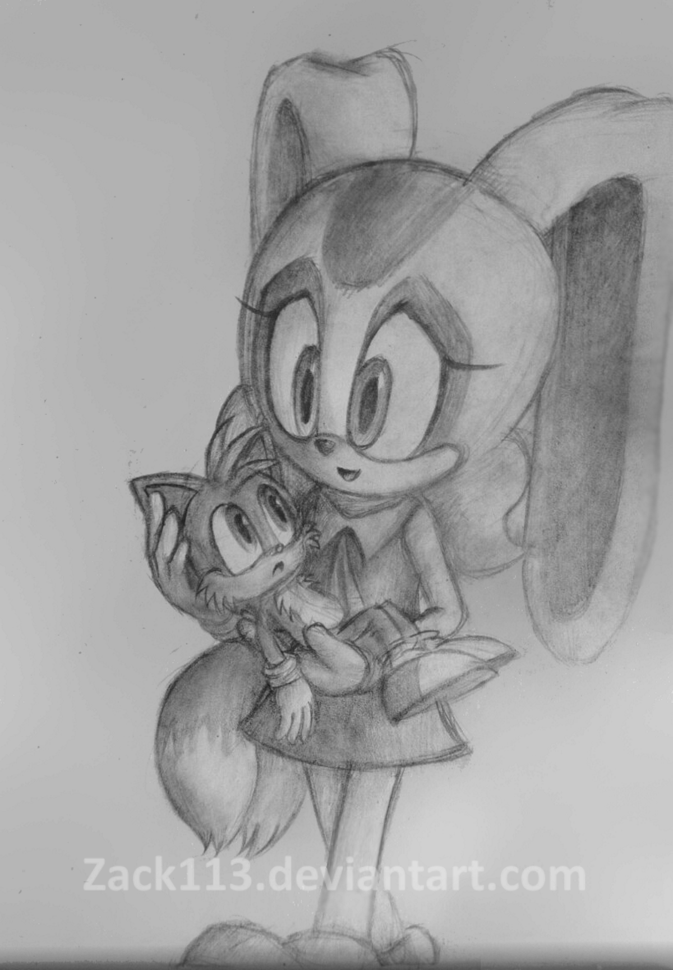 random drawings — They didn't show us Baby Tails in the movie