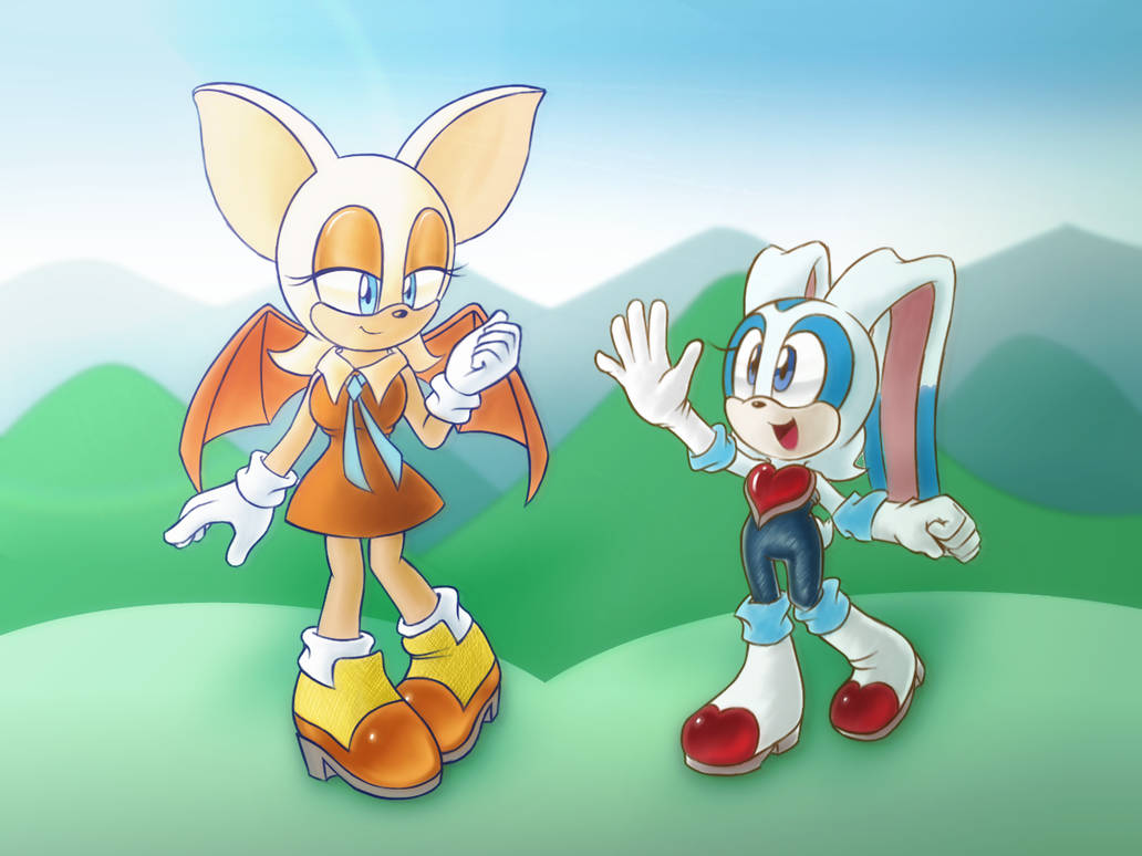 Cream Vs Rouge Swapped - Cream and Rouge by Zack113 on DeviantArt