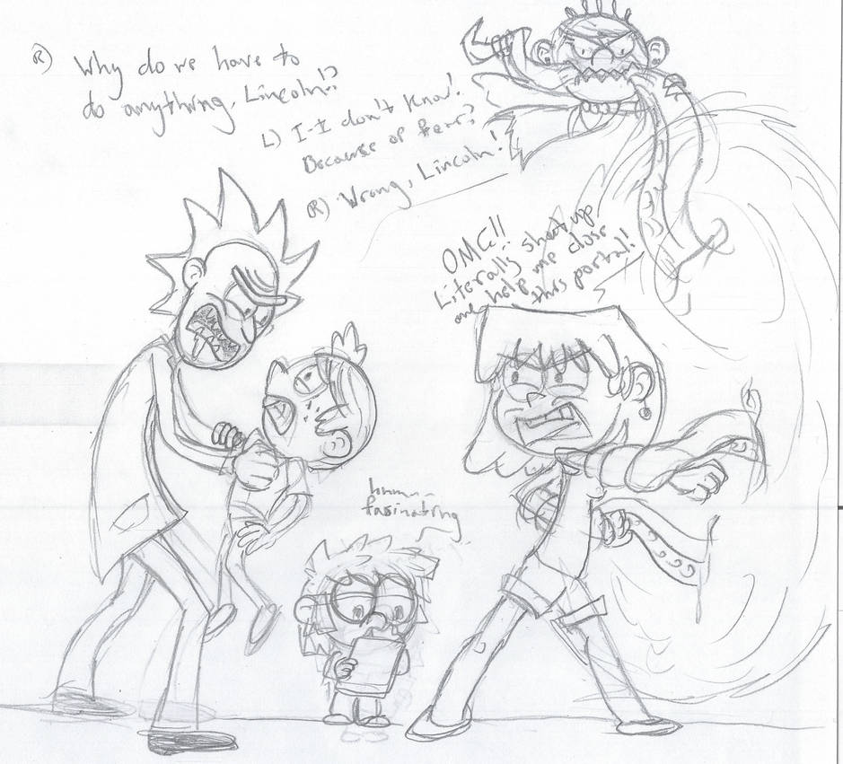 Rick and The Loud House by ToonHolt on DeviantArt