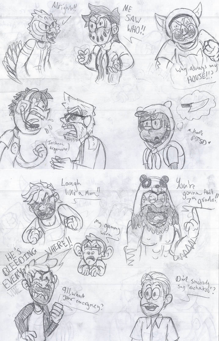 The Vanoss Crew (TLH Style) by ToonHolt on DeviantArt