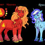 Dissiverse First Gen: Ember and Speckle