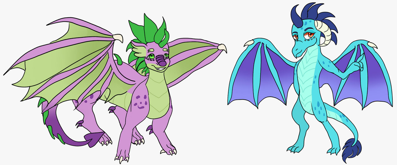 MLP Race Headcanons-Dragons by BluefinArts on DeviantArt