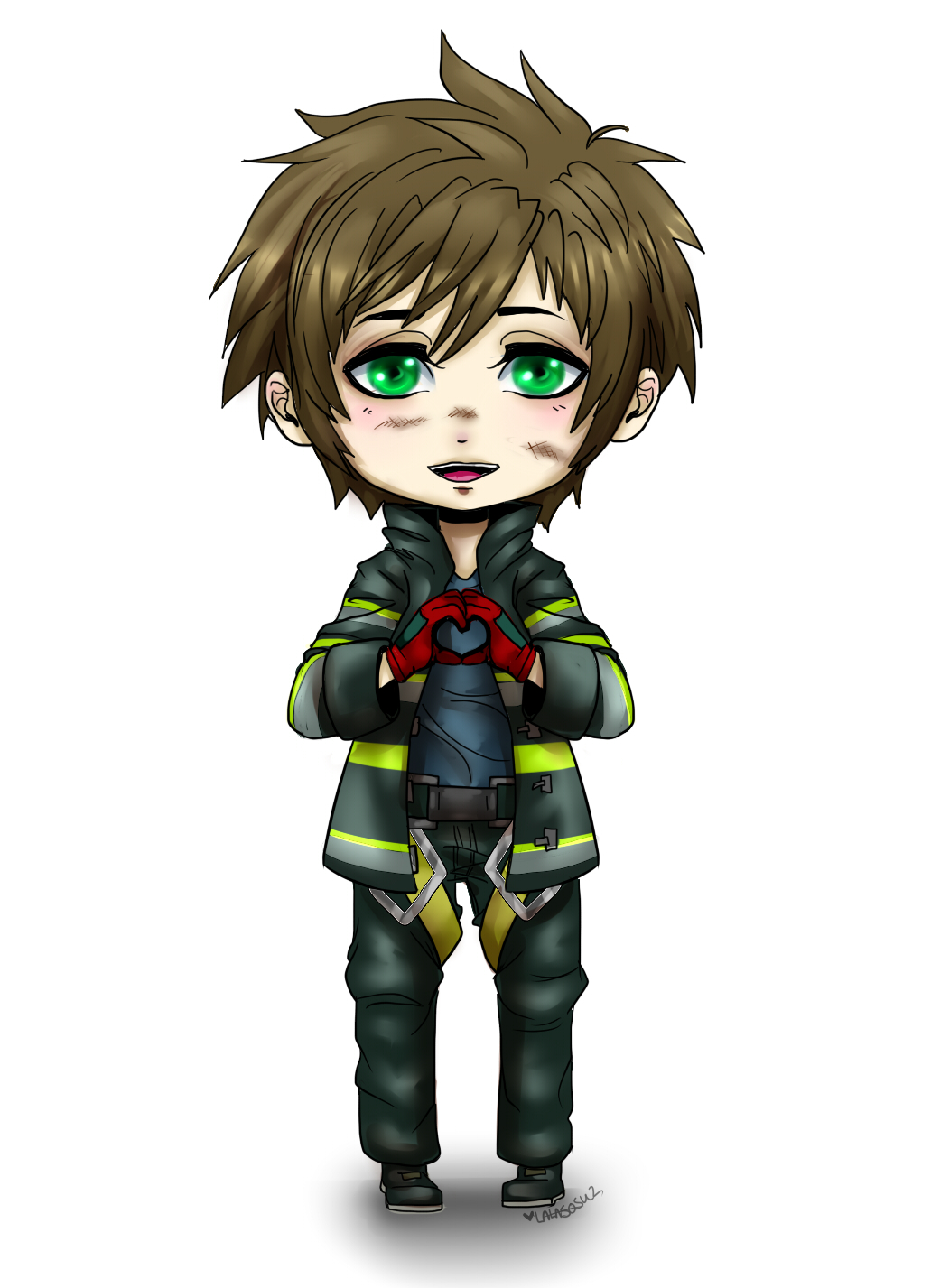 Fireman - Makoto Chibi