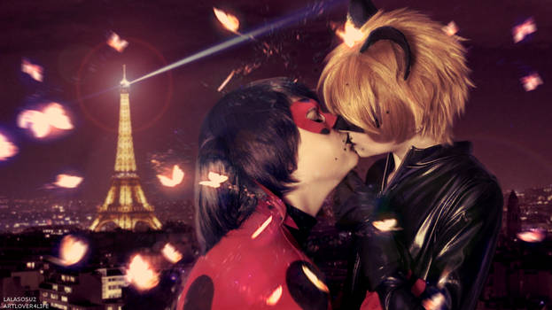 Ladybug and Chat Noir - Kiss